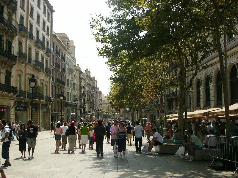 Turismo em Barcelona Ruas famosas em Barcelona
