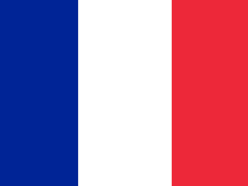 Bandeira da França significado.