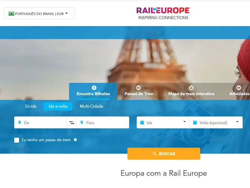 promoção trem europa