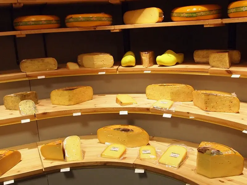 Comprar queijo em Amsterdam