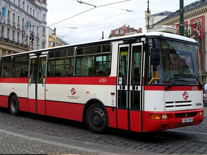 Ônibus em Praga preço