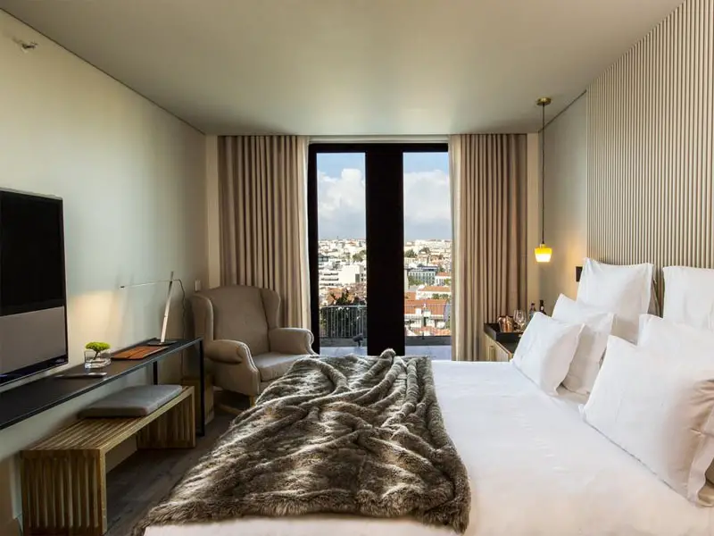 Hotéis em Lisboa com quartos de luxo 