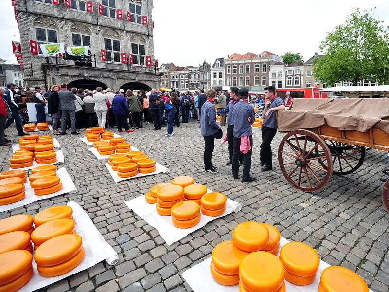Cidade dos queijos holandeses
