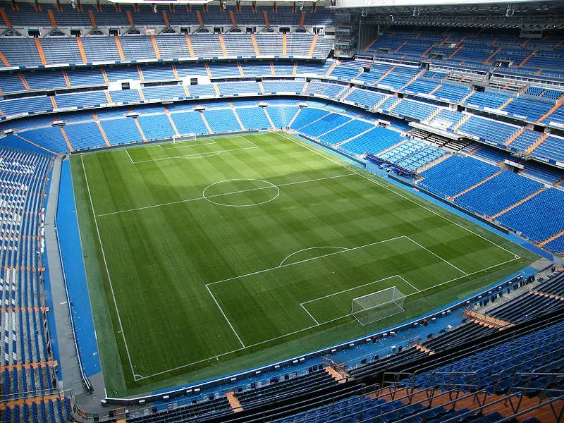 Estádio futebol real madrid Campo Real Madrid