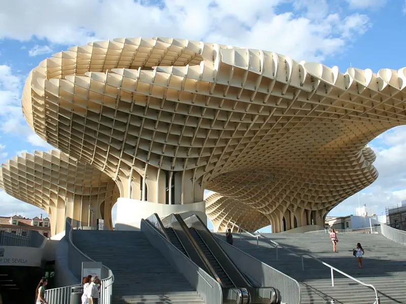 maior estrutura de madeira do mundo