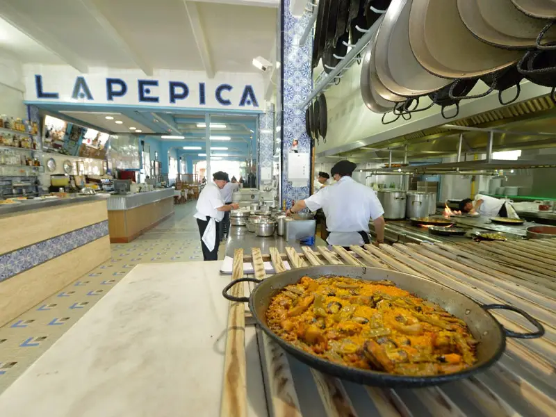 La Pepica Valência Onde comer Paella em Valência