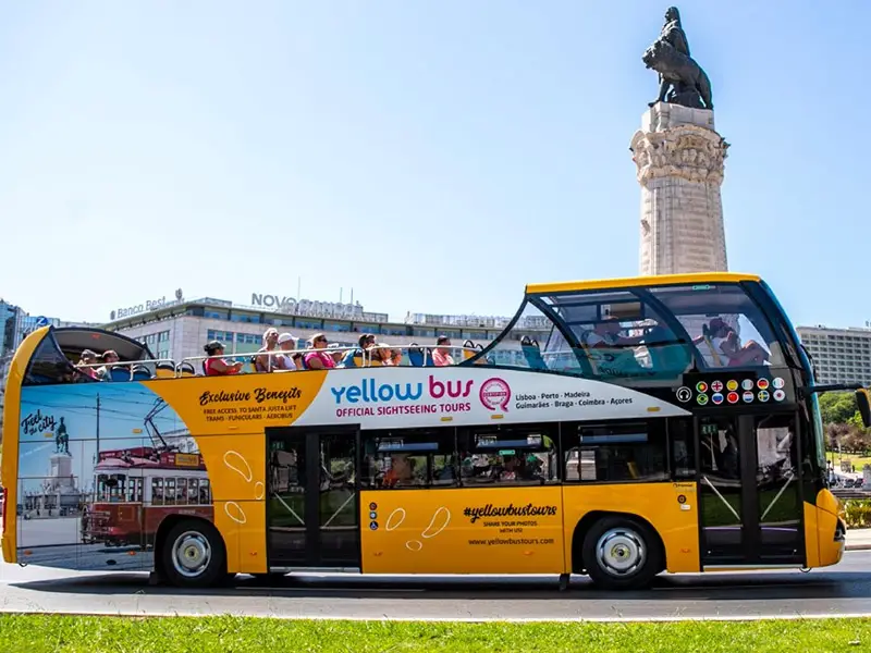 ônibus turístico Coimbra