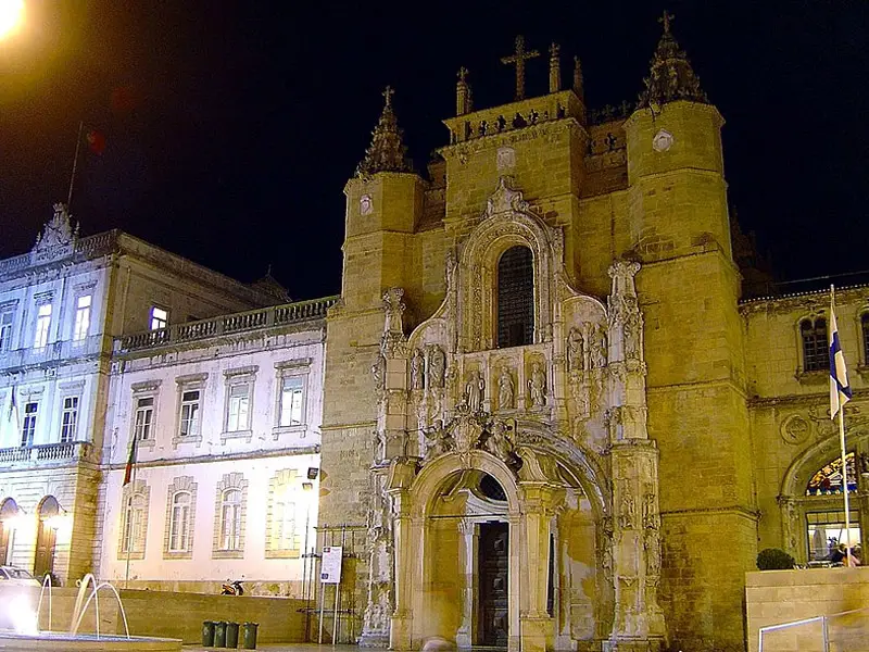 Centro histórico em Coimbra